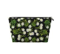 Edelweiss Alpin Suisse Floral, Trousse de Toilette Trousse de Maquillage Sac à cosmétiques Trousse de Toilette de Voyage Portable