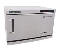 EDELWEISS BEAUTY Chauffe-serviettes 17 l, stérilisateur UV, serviettes faciales chaudes, spa, salon de beauté, maison, contrôle de température constante