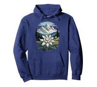 Edelweiss Fleur Alpine Autriche Bavière Suisse Sweat à Capuche