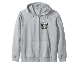 Edelweiss Fleur Alpine Autriche Bavière Suisse Sweat à Capuche