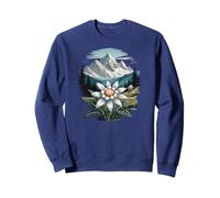 Edelweiss Fleur Alpine Autriche Bavière Suisse Sweatshirt