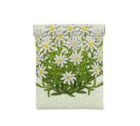 Edelweiss Fleurs de Montagne suisses, Sac de Rangement pour Femmes, Portefeuille supérieur à Presser, Petit Porte-Monnaie, Pochette de Changement