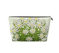 Edelweiss Fleurs de Montagne suisses, Trousse de Maquillage Trousse à cosmétiques Trousse de Toilette de Voyage Portable Pochette de Toilette