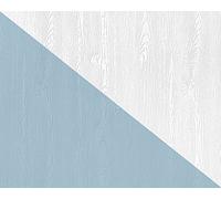 EDEM Papier peint texturé 83005BR60 papier peint intissé texturé à l'aspect de bois mat blanc 26,50 m