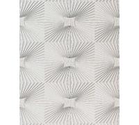 EDEM Papier peint vinyle mur et plafond 115-00 aspect lambris blanc