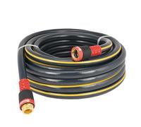 Eden 92069EDAMZ Tuyau d'arrosage Noir, Jaune, Rouge