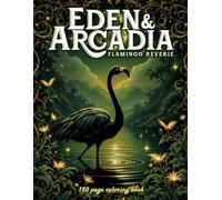 Eden and Arcadia: Flamingo Reverie Adult Coloring Book - Stress Relief with Intricate Dreamweaver Flamingo Designs for Relaxation and Mindfulness
