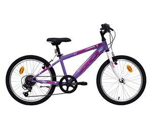 Eden Bikes VTT 20'' Rigide Mixte Freerider Equipé de 6 Vitesses par poignée tournante et Freins V-Brake