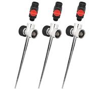 Eden Lot de 3 Pointes d'arrosage en Zinc de 1,27 cm