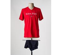 eden park nuit homme de couleur rouge
