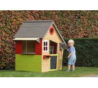 Eden Partenaire Jardin Maisonnette pour enfant en bois Fairytale - 140 x 106 x 145 cm - 7850008