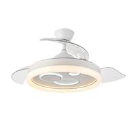 Eden pulse Ventilateur DC 72 W 6120 lm blanc 110d 3pales Desp.3000-4000-6000k Télécommande + Minuterie + Mémoire