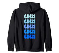 Eden Retro Name Stack Design Sweat à Capuche