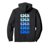 Eden Retro Name Stack Design Sweat à Capuche
