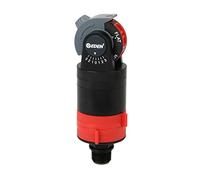 Eden Tête d'arrosage rotative à 5 Motifs Turbo Gear Drive pour pelouse et Jardin, Couverture à 360 degrés (modèle #16030)