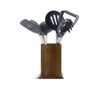 Edenberg Set d'ustensiles de cuisine Eb-7792, 7 pièces Avec support en bois