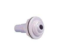 EDENEA Buse De Refoulement - avec Joints - Bague de Serrage - Connexion 1" 1/2F 32 38 - Spéciale Piscine Hors Sol Acier