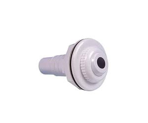 EDENEA Buse De Refoulement - avec Joints - Bague de Serrage - Connexion 1" 1/2F 32 38 - Spéciale Piscine Hors Sol Acier