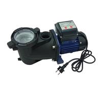 EDENEA Pompe Filtration Piscine avec Timer Intégré - Modèle 1/3 - Piscine 10 à 20m3 - avec Préfiltre- Couvercle Quick Lock sans Vis - A Utiliser en complément d'un Filtre