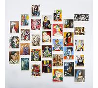 EDENMS Pablo Picasso Lot de 30 cartes postales d'art abstraites pour décoration murale esthétique, pour étudiants, enseignants, cartes de remerciement
