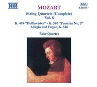Eder String Quartet – Quatuors à cordes Vol.8 – NAXOS