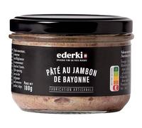 EDERKI Pâté au jambon de Bayonne 180 g