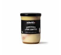EDERKI - Saucisses de porc confites 720g