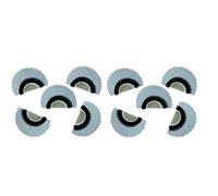 Ederna Lot de 10 sifflets à oiseaux, blancs, flûtes de rossignol, sons d'oiseaux, imitation jacob, pour oiseaux