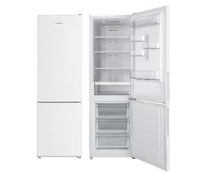 EDESA EFC-1821 NF WH/B - Réfrigérateur Combi Nofrost E, hauteur 188 cm, largeur 59,5 cm, inox