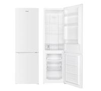 EDESA EFC-1821 ST WH/A Réfrigérateur avec congélateur froid homogène et commande électronique, éclairage LED, capacité nette 262L, consommation électrique 210 kWh/an, largeur 55 cm, blanc