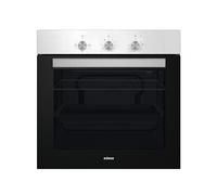 Edesa Four statique EOE-5020 X/A avec 66 L. 4 programmes de cuisson. Nettoyage facile. Comprend : 1 plateau émaillé et grille chromée. Porte en verre noir et panneau de commande inoxydable