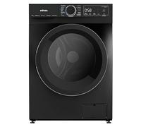 Edesa Machine à laver libre installation EWF-9400 MTBK, 9 kg, charge avant, 18 programmes, grande vitesse 1400 tr/min, verrouillage de sécurité et porte, écran LED, couleur/finition noire