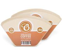 EDESIA ESPRESS - 160 filtres à café coniques - en papier non blanchi - pour Melitta Aromaboy - taille 100
