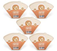 EDESIA ESPRESS - 400 filtres à café coniques en papier - non blanchis - taille 1