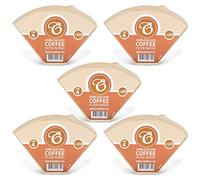 EDESIA ESPRESS - 500 filtres à café coniques en papier - non blanchis - taille 4