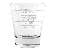 EDESIA ESPRESS - Verre doseur à graduations blanches - pour machine à café/expresso - 85 ml