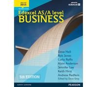 Pearson Education – Edexcel AS/A Level Business Student Book et ActiveBook – 5e édition