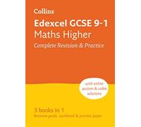 Edexcel GCSE 9-1 Maths Higher – Révision complète – Pour 2026-2027 – Éd. en ligne, quiz et vidéos