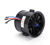 EDF 70mm 12 feuilles conduit 6S 2100KV ESC ensemble de contrôleur de vitesse matériau composite léger haute rigidité système d'alimentation bonne dissipation thermique pour modèle (CW)