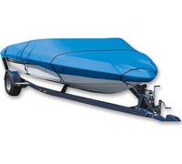 EdfYHSL Bâche de protection pour bateau imperméable résistante, imperméable pour bateau 600 pour bateaux Pro Bass avec coque en V de 21 à 24 pieds (couleur bleu) protection extérieure(20 -