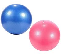 EdfYHSL Boule Pilates 2pcs Petit Yoga Pilates Ball 25cm Exercices pour le renforcement du noyau de danse accessoire (couleur aléatoire) Ballons de pratique miniatures