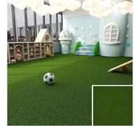 EdfYHSL Herbe synthétique gazon synthétique en herbe artificielle, épaisseur 1,1 cm, gazon en faux herbe, moquette, carrelage, jardin, pelouse, 50 x 50 cm (1 pcs)