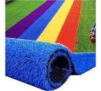 EdfYHSL Herbe Synthétique Herbe Artificielle Herbe Herbe, Herbe Anti-effusion for Outdoor for Balcon, Cour for Terrains de Jeux dans le Patio Gazon (150x200cm)