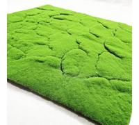 EdfYHSL Herbe Synthétique Simulation Mousse Artificielle Herbe Décorations pour Patio Cour Extérieur Gazon Artificiel Bricolage Gazon (A)