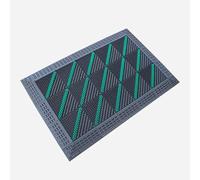 EdfYHSL Paillasson à emboîtement imperméable Paillasson pour extérieur à emboîter, tapis de bienvenue pour entrée imperméable, tapis pour joints modulaires 3 en 1 de 24 x 35 pouces Paillasson