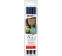 [EDG-4499017-] EDDING Set de 3 feutres de calligraphie 1255 bleu acier