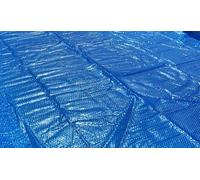 EDG by AQUALUX International Bache Solaire 740 x 360 cm (Voir Plan) - Bleu - pour Piscine Bois Composite