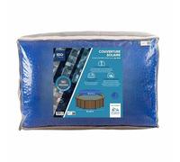 EDG by AQUALUX INTERNATIONAL Bache Solaire Piscine Diam 417 Bleue Foncée 180 Microns sans Ourlet EDG pour Piscine autoportante Diam 457 Gamme EDG Confort