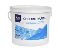 EDG by AQUALUX INTERNATIONAL - Chlore Choc Piscine - Action Rapide Spécial Eau Verte - Pastilles - Seau 5kg - Access