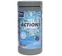 EDG by AQUALUX INTERNATIONAL - Chlore Multi Actions Piscine - Pastilles 20g - Traitement Longue Durée Désinfectant Multi Fonctions - Boite 1 kg
